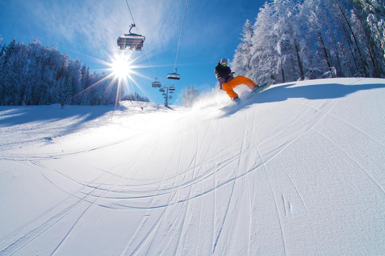 Pohorje Village Wellbeing Resort - Forest Apartments Videc Hocko Pohorje Luaran gambar