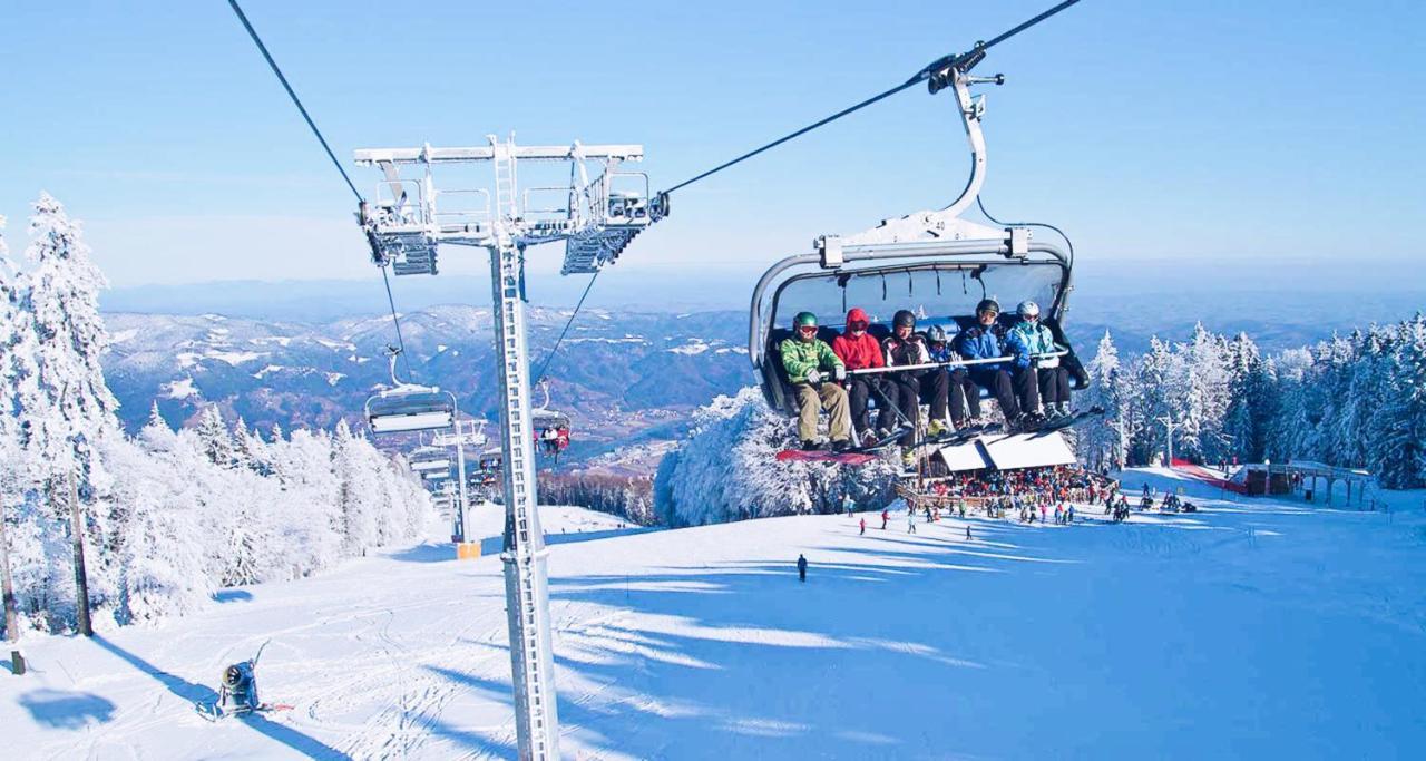 Pohorje Village Wellbeing Resort - Forest Apartments Videc Hocko Pohorje Luaran gambar